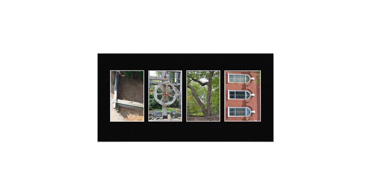 Spell out with Pictures Card | Zazzle