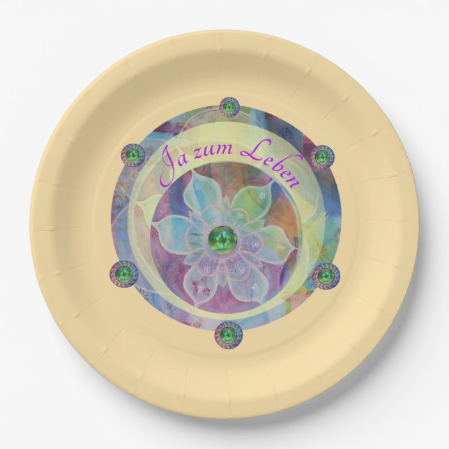 spell - paper plates (Front)