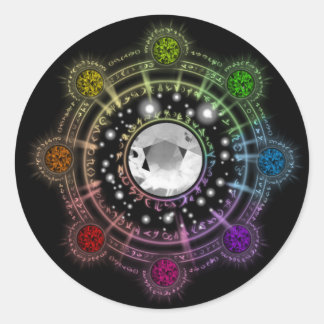 Spell Ring Dark Sticker