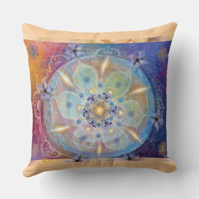 spell - throw pillow (Back)