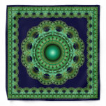 Spellbinding fractal framed ornament bandana