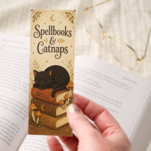 Spellbooks & Catnaps Cozy Witch Cat