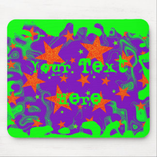 Spellbound grunge 'Your Text' mousepad