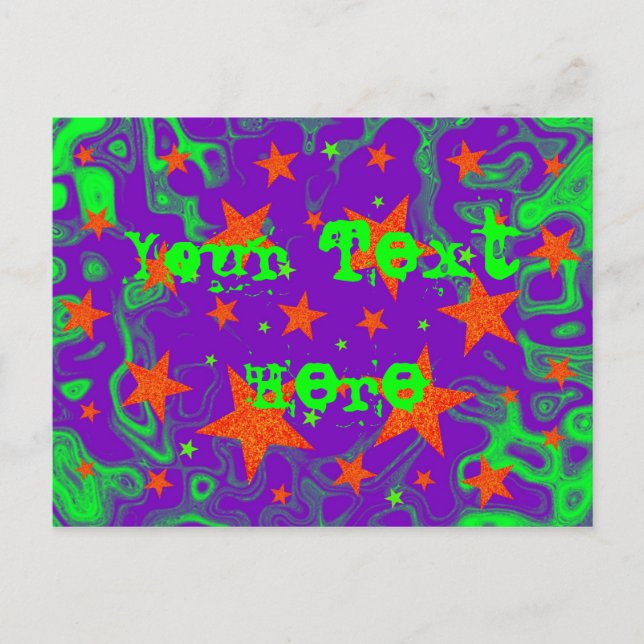 Spellbound 'Your Text' Postcard (Front)