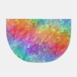 spellcaster - vivid crystal rainbow : doormat