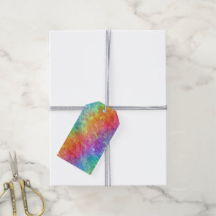 spellcaster - vivid crystal rainbow : gift tags