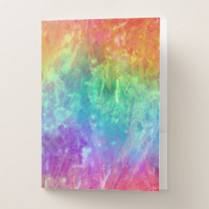 spellcaster - vivid rainbow : Pocket Folders x5