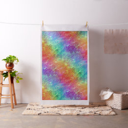 spellcaster - vivid rainbow prism ombre : fabric