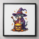 Spellcasting Schnauzer Peel And Stick Photo Tile