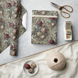 Spellhound – Baroque Gothic Beast  Wrapping Paper