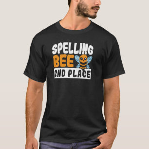 Spelling Bee 2nd Place School Spelling Bee T-Shirt