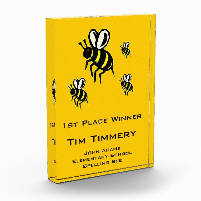 Spelling Bee Award (Left)