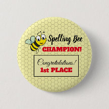 Spelling Bee Award First Place Champion School