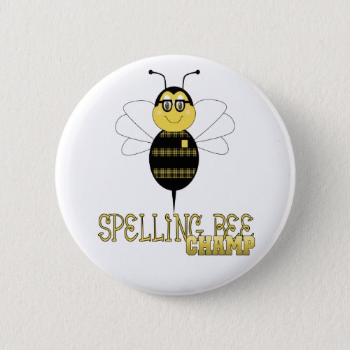 Spelling Bee Champ Button