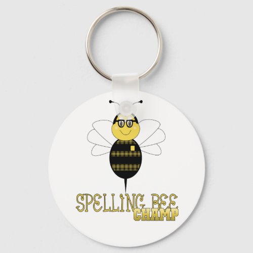 Spelling Bee Champ Keychain