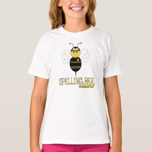 Spelling Bee Champ Shirt