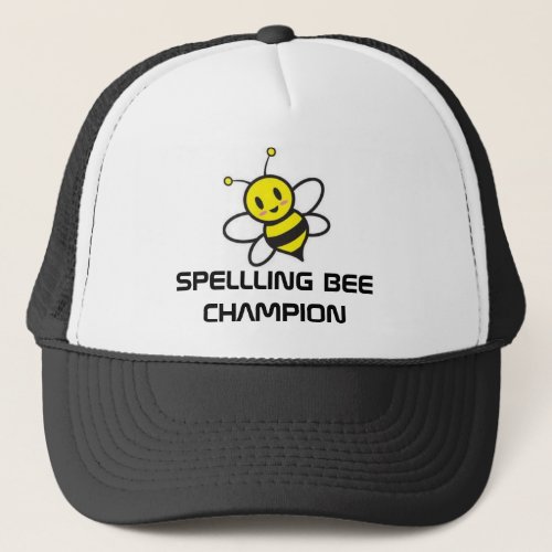 SPELLING BEE CHAMP TRUCKER HAT