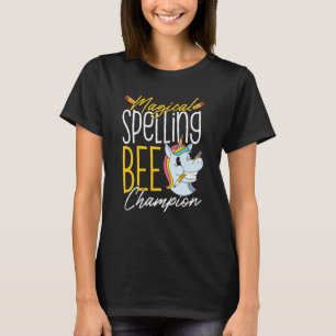 Spelling Bee Champion Competition Winner Spelling T-Shirt