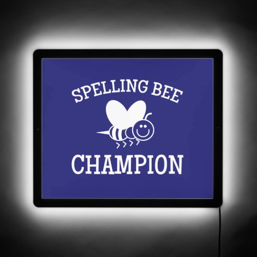 Spelling Bee Champion   LED Sign