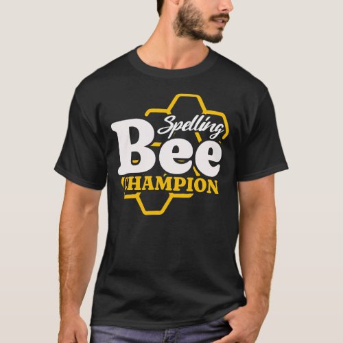 Spelling Bee Champion Spelling Competition T_Shirt