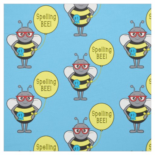 Spelling Bee First Prize Fabric
