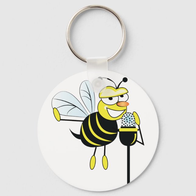 Spelling Bee Keychain (Front)