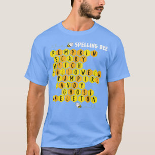 Spelling Bee Pun Halloween Costume For Teachers T-Shirt