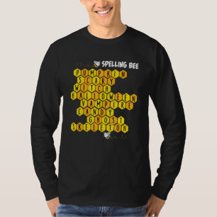 Spelling Bee Pun Halloween Costume For Teachers T-Shirt