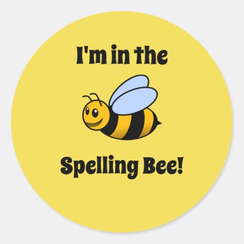 Spelling Bee Stickers