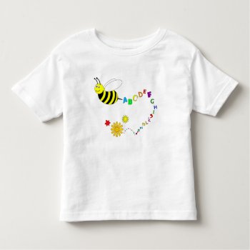 Spelling Bee Toddler T-shirt by pixelholic at Zazzle