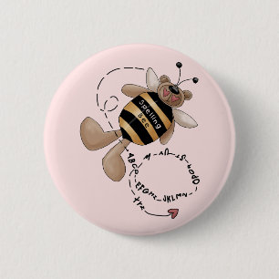 Spelling Bee Tshirts and Gifts Pinback Button