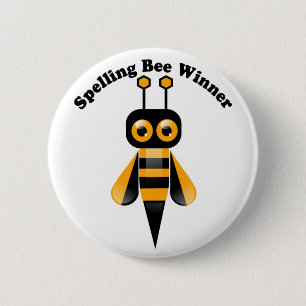 Spelling Bee Winner Button