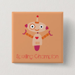 Spelling Champion robot Button