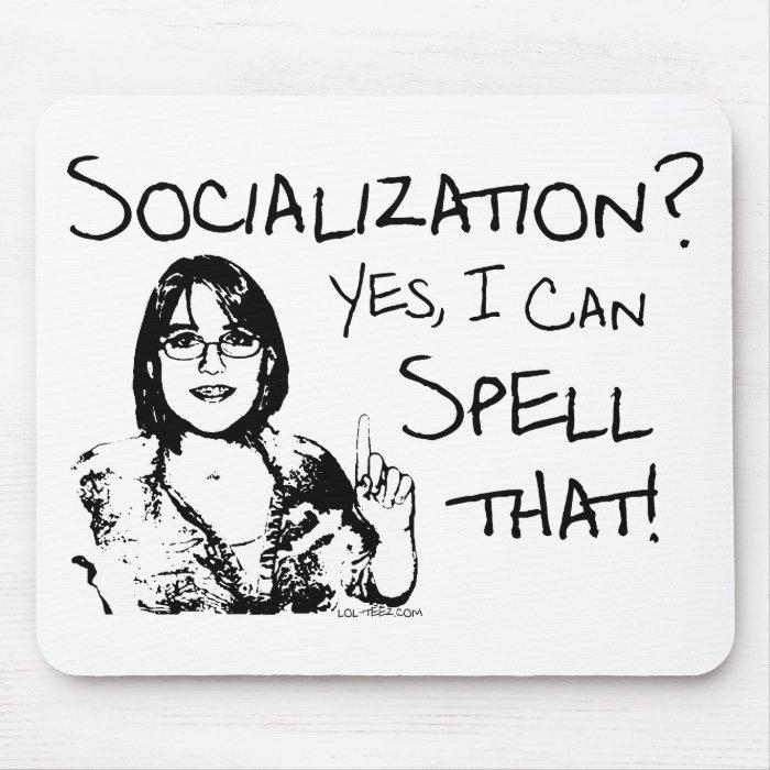 Spelling Socialization Mousepads