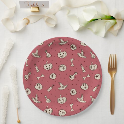Spells & Skeletons Paper Plates