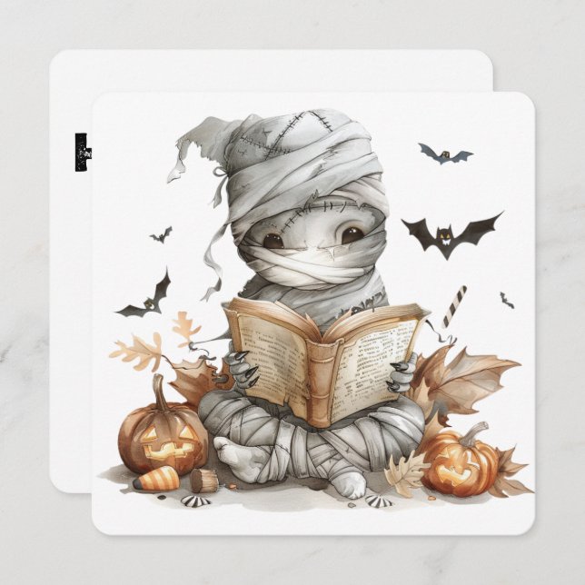 Spells & Stories – Mummy in the Pumpkin Patch (Front/Back)