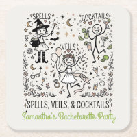Spells, Veils, and Cocktails Bachelorette Party