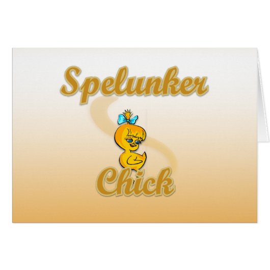 Spelunker Chick Cards (Front Horizontal)