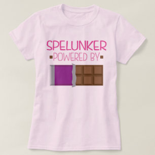 Spelunker Chocolate Gift for Her T-Shirt