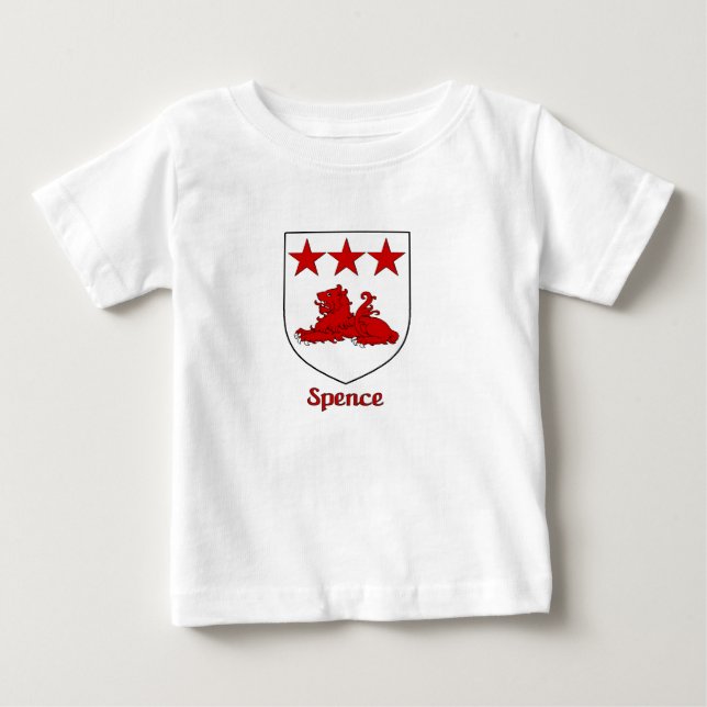 Spence Family Shield Baby T-Shirt (Front)