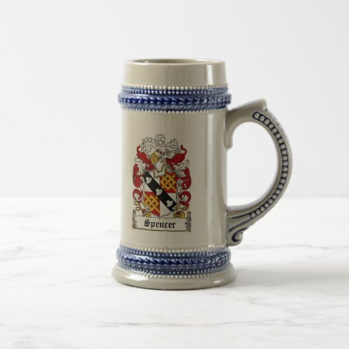 Spencer Coat of Arms Stein