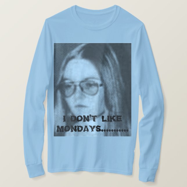 spencer, I DON'T LIKE MONDAYS T-Shirt | Zazzle