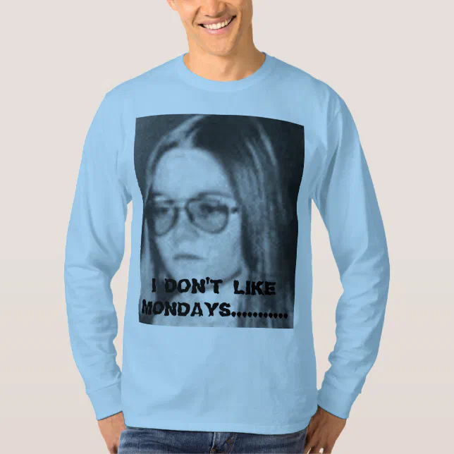 spencer, I DON'T LIKE MONDAYS T-Shirt | Zazzle