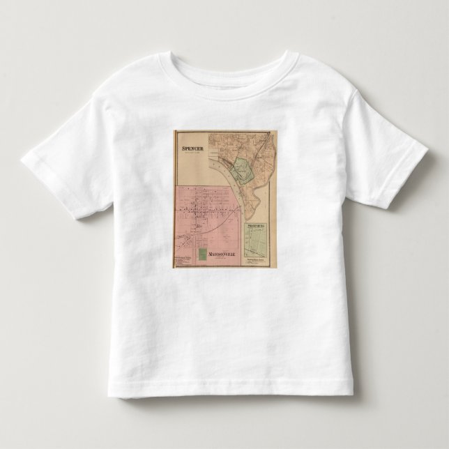 Spencer Madisonville, Ohio Toddler T-shirt (Front)