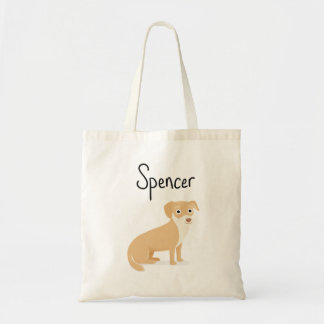 Spencer on a tote! tote bag