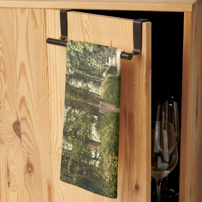 Spencer Road, Ryde, Isle of Wight, England Kitchen Towel (Thirds Fold)