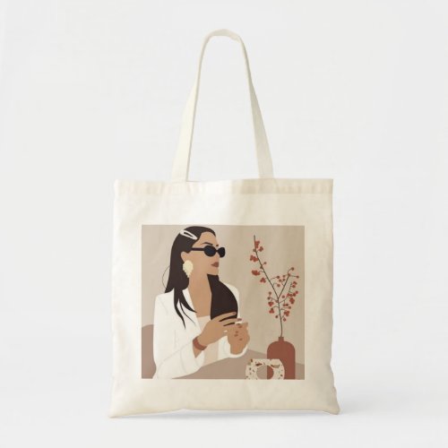 Spending time with myself Tote Bag