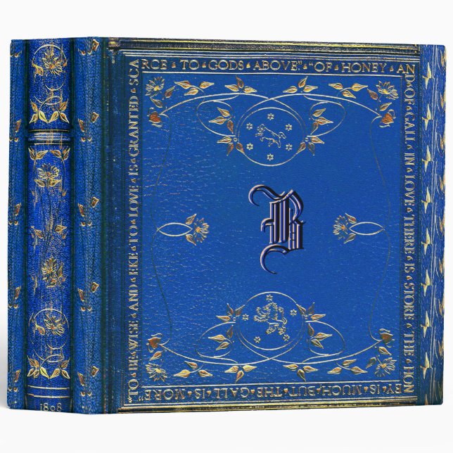 Spensar Blayne Customizable 3 Ring Binder (Front/Spine)