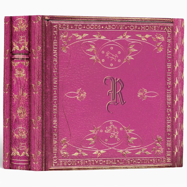 Spensar Dana Customizable 3 Ring Binder (Front/Spine)