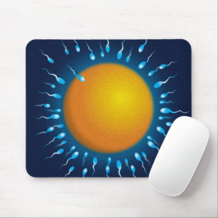 Sperm and Egg Fertilisation Medical Science Mouse Pad